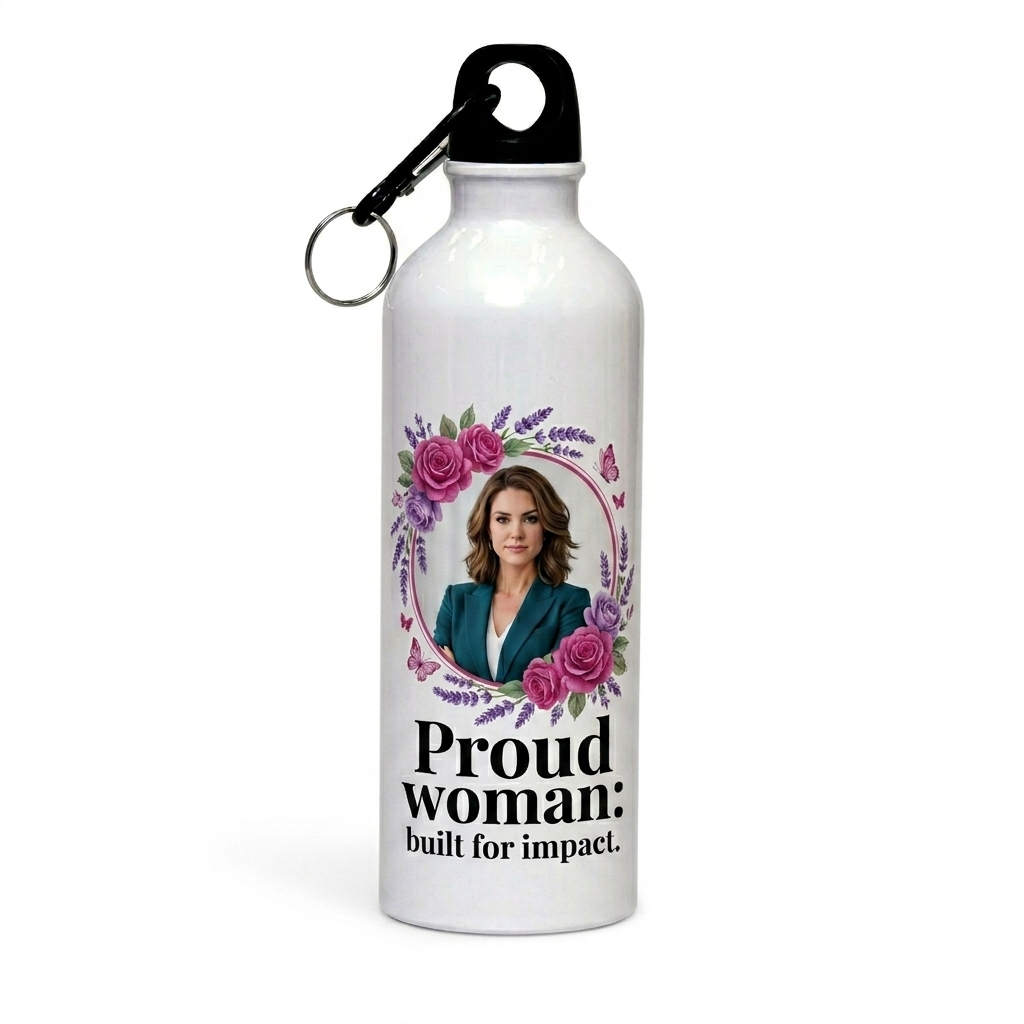 Customized office water bottle steel