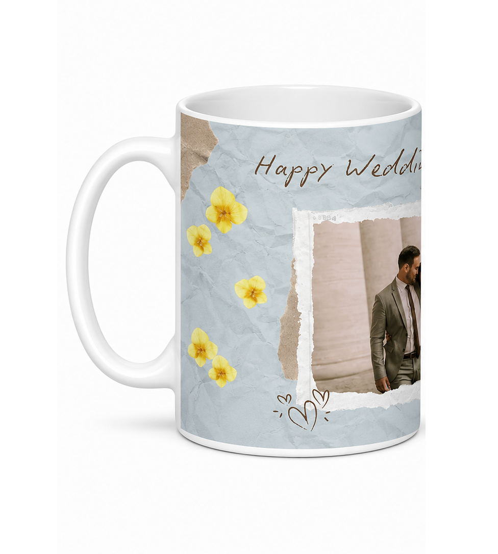 Personalized Coffee Mug for Anniversary