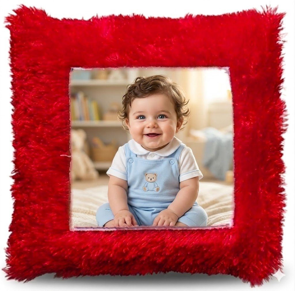 customized photo cushion
