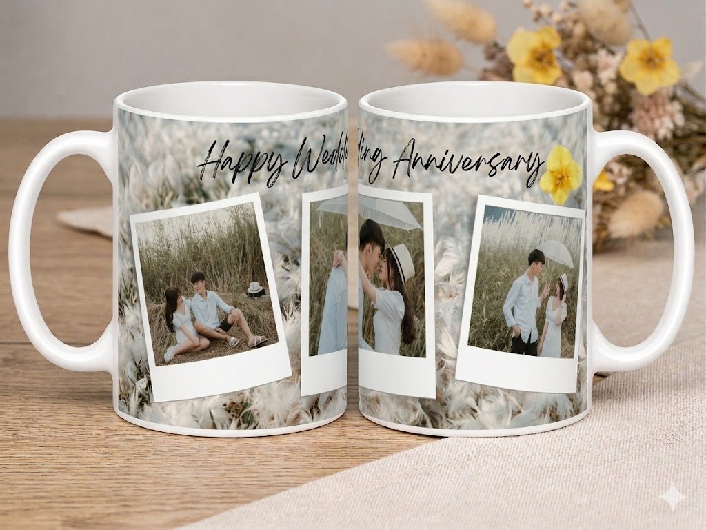 Personalized Coffee Mug for Anniversary